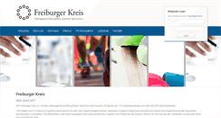 Desktop Screenshot of freiburger-kreis.de