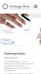 Mobile Screenshot of freiburger-kreis.de